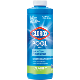 Clorox Pool&Spa Sink to Clear Flocculant for Swimming Pools, 32 oz